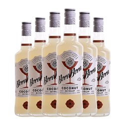 Sirope para Cóctel Antonio Nadal Bora Bora 70 cl Coco Sin Alcohol (Caja de 6 unidades)