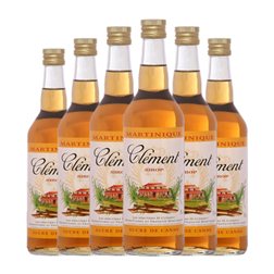 Sirope para Cóctel Clément Antillais Agricole — Agrícola 70 cl Sucre de Canne — Azúcar de Caña (Caja de 6 unidades)