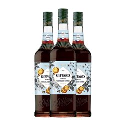 Sirope para Cóctel Giffard 1 L Chocolate, Cookie — Galleta (Caja de 3 unidades)