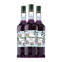 Sirope para Cóctel Giffard 1 L Violette — Violeta (Caja de 3 unidades)