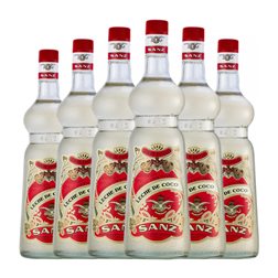 Sirope para Cóctel J. Borrajo Sanz 1 L Coconut Milk — Leche de Coco (Caja de 6 unidades)