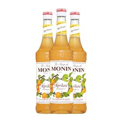 Sirope para Cóctel Monin 70 cl Aprikose — Albaricoque Sin Alcohol (Caja de 3 unidades)