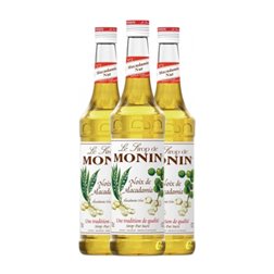 Sirope para Cóctel Monin 70 cl Noix de macadamia — Nuez de Macadamia Sin Alcohol (Caja de 3 unidades)