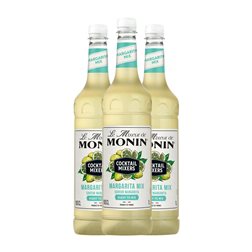 Sirope para Cóctel Monin Le Mixeur 1 L PET Margarita Sin Alcohol (Caja de 3 unidades)