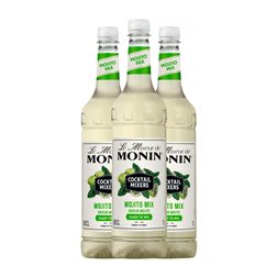 Sirope para Cóctel Monin Le Mixeur 1 L PET Mojito Sin Alcohol (Caja de 3 unidades)