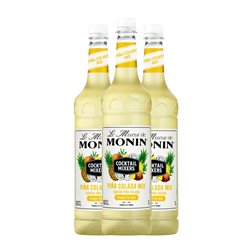 Sirope para Cóctel Monin Le Mixeur 1 L PET Piña Colada Sin Alcohol (Caja de 3 unidades)