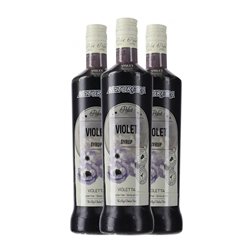 Sirope para Cóctel Naturera 70 cl Violeta (Caja de 3 unidades)