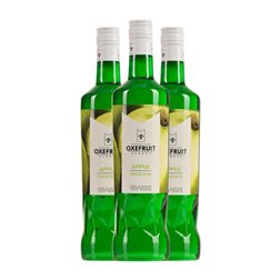 Sirope para Cóctel Oxefruit 70 cl Green Apple — Manzana Verde (Caja de 3 unidades)