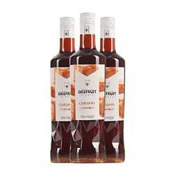 Sirope para Cóctel Oxefruit 70 cl Sin Gluten, Sin Lactosa, Vegano Caramel — Caramelo (Caja de 3 unidades)