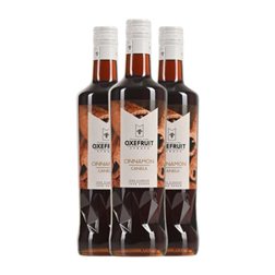 Sirope para Cóctel Oxefruit 70 cl Sin Gluten, Sin Lactosa, Vegano Cinnamon — Canela (Caja de 3 unidades)