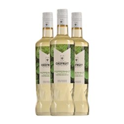 Sirope para Cóctel Oxefruit 70 cl Sin Gluten, Sin Lactosa, Vegano Hierbabuena (Caja de 3 unidades)