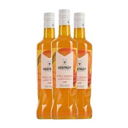 Sirope para Cóctel Oxefruit 70 cl Sin Gluten, Sin Lactosa, Vegano Mango, Spicy — Picante (Caja de 3 unidades)