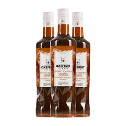 Sirope para Cóctel Oxefruit 70 cl Sin Gluten, Sin Lactosa, Vegano Salted Caramel — Caramelo Salado (Caja de 3 unidades)