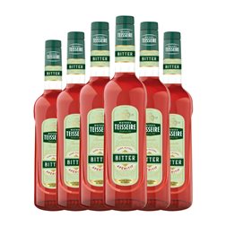 Sirope para Cóctel Teisseire Apéritif 70 cl Bitter — Amargo (Caja de 6 unidades)
