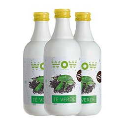 Sirope para Cóctel WOW Base Master Botella Especial 2 L Té Verde (Caja de 3 unidades)