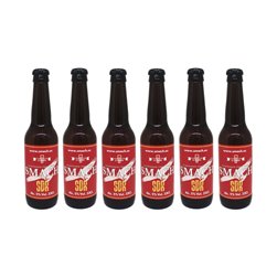 SMACH Craft Beer SDR Pale Ale - 5% Vol, 33 cl - Refreshing Blonde, Natural and Unfiltered.