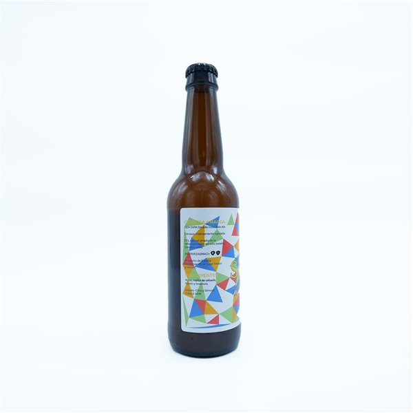 SMACH Craft Beer SPI Double IPA (DIPA) - 8% Vol, 33 cl - High Intensity, Tropical Notes and Strong Bitterness (Pack of 6)-lateral
