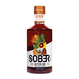 Sober B Botella Medium 50 cl 0.0 Cero Sin Alcohol Vino Tinto