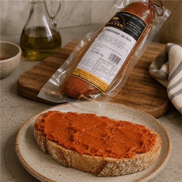 Sobrasada à la truffe-lateral