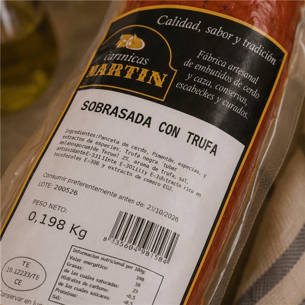 Sobrasada à la truffe-trasera