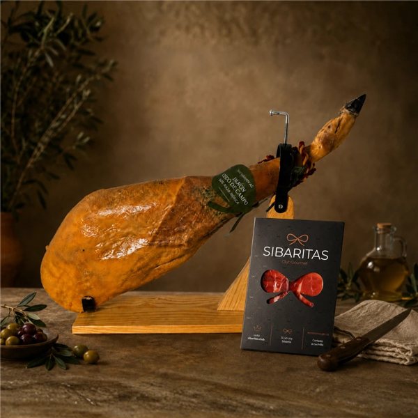 Sobre de jamón ibérico de cebo de campo 100 g-detalle