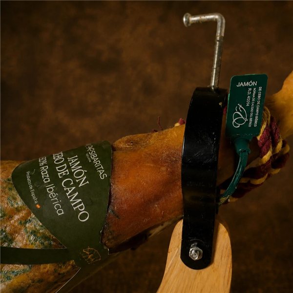 Sobre de jamón ibérico de cebo de campo 100 g-trasera