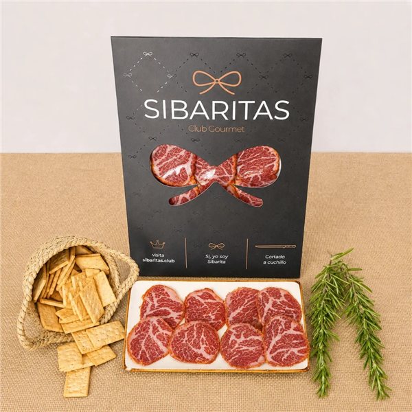 Sobre de lomo ibérico 100 g loncheado-trasera