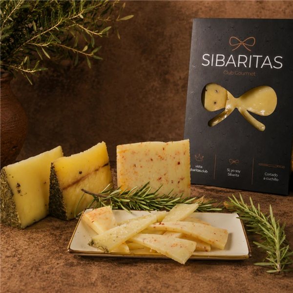 Sobre de quesos especialidades 150 g (chili, romero, miel)-trasera