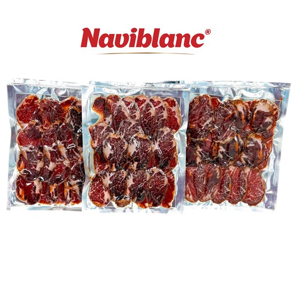 LOMITO IBERICO DE BELLOTA (5 SOBRES DE 100g) 500GR Naviblanc-detalle