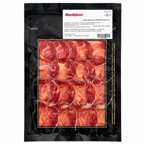 Iberischer Eichelschinken 100g (in Beuteln)-lateral