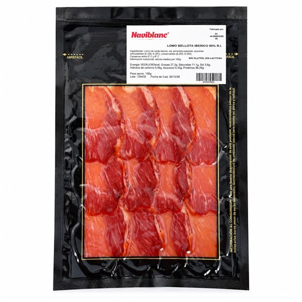 Iberischer Eichelschinken 100g (in Beuteln)-trasera