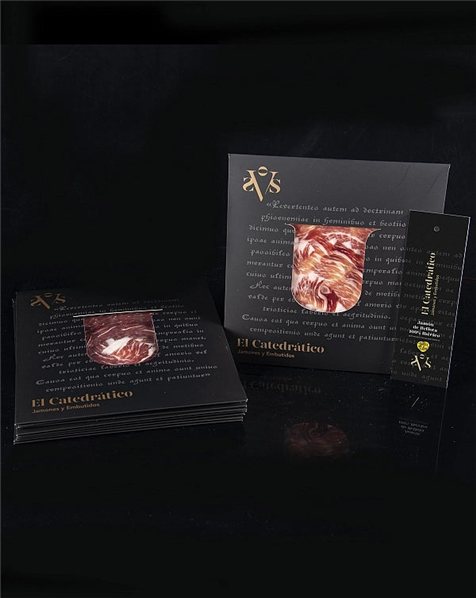 Sliced Acorn Ham 75% Iberian-detalle