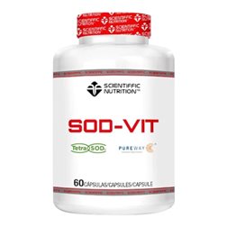 SOD-VIT (TetraSOD + Vitamin C) 60 Caps