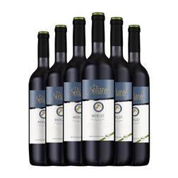 Soliano Merlot La Mancha Eco — Ecológico 75 cl Vino Tinto (Caja de 6 unidades)