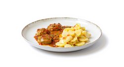 SOLOMILLO EN SALSA DE CHAMPIÑONES