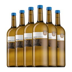 Sommerach Bacchus Halbtrocken — Semiseco Franken 1 L Vino Blanco (Caja de 6 unidades)