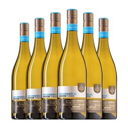 Sommerach Familiengewächs Scheurebe Semiseco Franken Colección Familiar 75 cl Vino Blanco (Caja de 6 unidades)