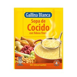 Chicken Broth with Fine Noodles Gallina Blanca 72 g