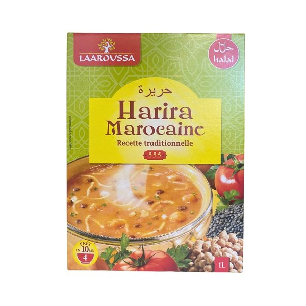 Sopa Harira Marocaine sobre 115g Laaroussa Afnan-detalle