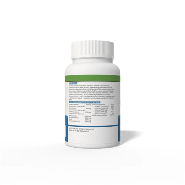 Sot Digest NOCHE 520mg 60caps Sotya-trasera