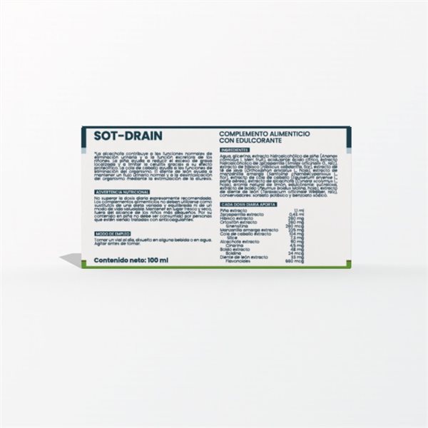 Sot Drain 10ml 10 Viales Sotya-detalle