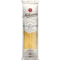 Spaguetti “La Molisana”. Grano Selezionato.