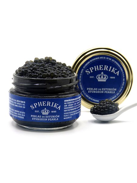 SPHERIKA, esferas de esturión 100g-detalle