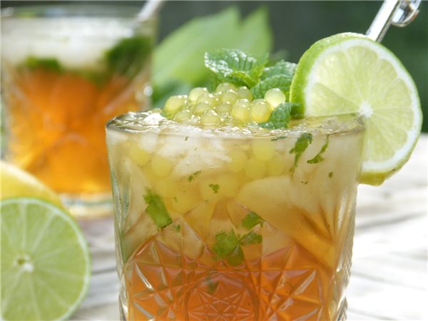 SPHERIKA, lime and lemon spheres 55g 55g 55g-lateral