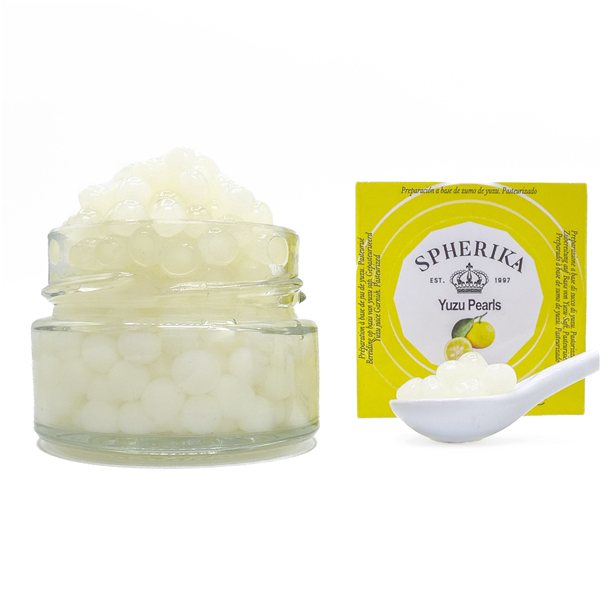 SPHERIKA, esferas de yuzu 50g (peso escurrido)-izquierda