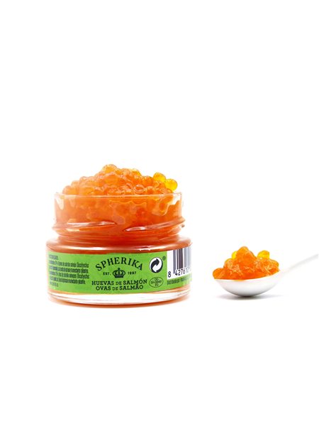 SPHERIKA, salmon roe (PINK)-detalle