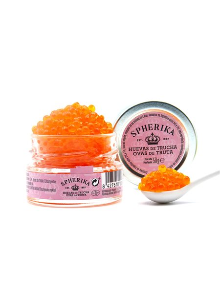 SPHERIKA, trout roe-detalle