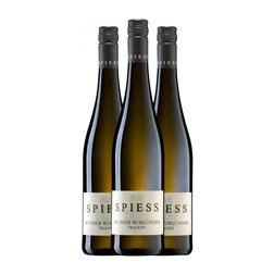 Spiess Pinot Blanco Trocken — Seco Rheinhessen VDP Gutswein — Vino de Finca 75 cl Vino Blanco (Caja de 3 unidades)
