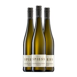 Spiess Pinot Gris Trocken — Seco Rheinhessen VDP Gutswein — Vino de Finca 75 cl Vino Blanco (Caja de 3 unidades)