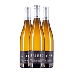 Spiess S Weissburgunder & Chardonnay Trocken — Seco Rheinhessen 75 cl Vino Blanco (Caja de 3 unidades)